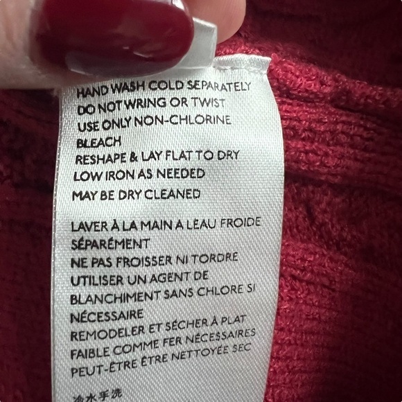 Free People - NWT Small World Mini Long Sleeve Sweater Dress Sz S - Picture 8 of 10